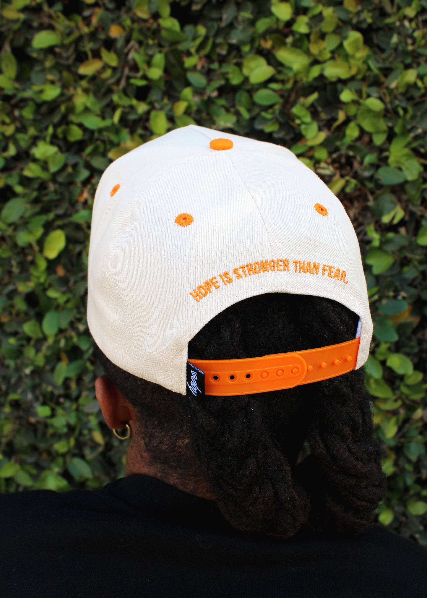 Script Logo Cap - Orange