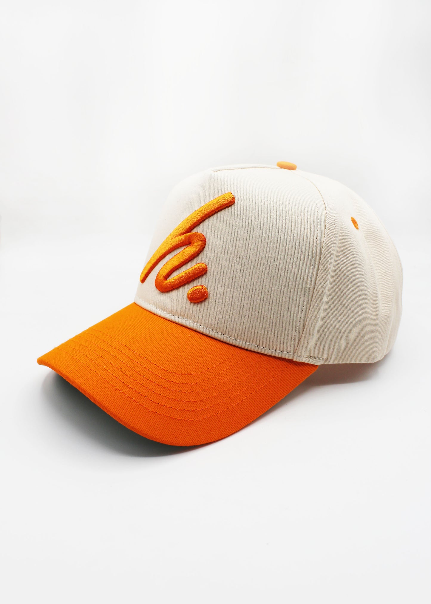 Script Logo Cap - Orange