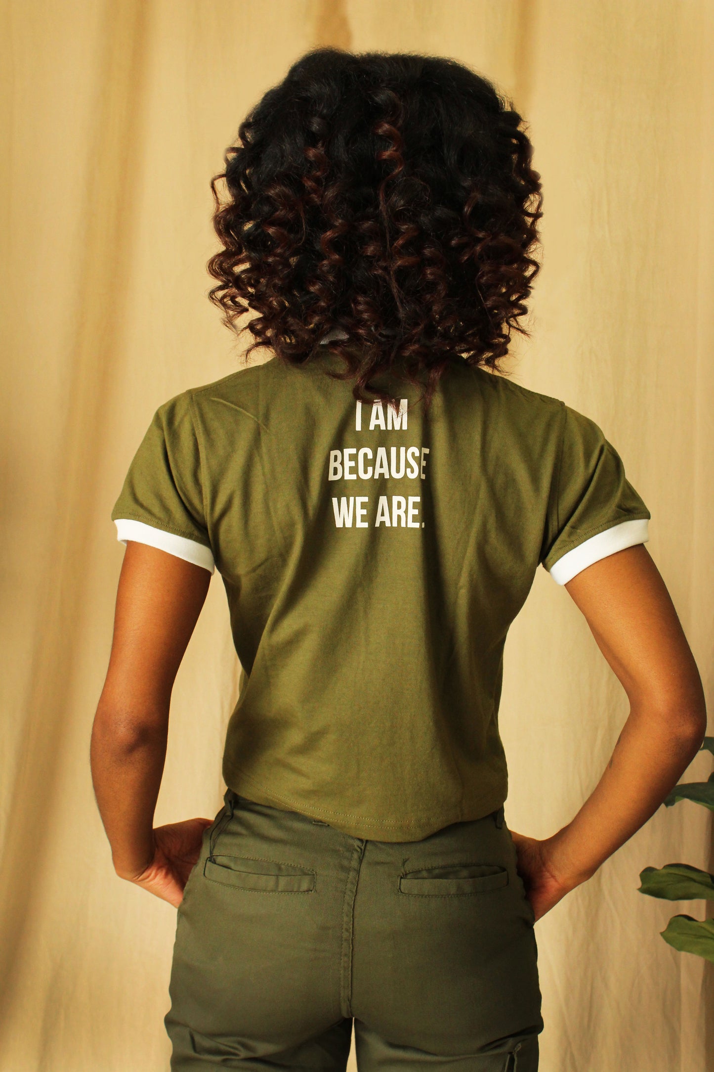 Together Crop Tee - Green