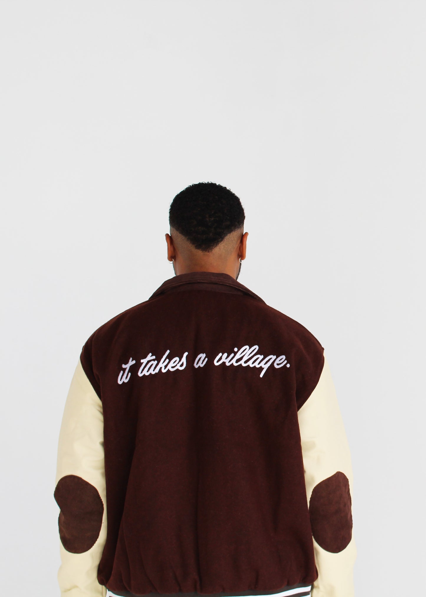 Faster Alone x Further Together Varsity Jacket