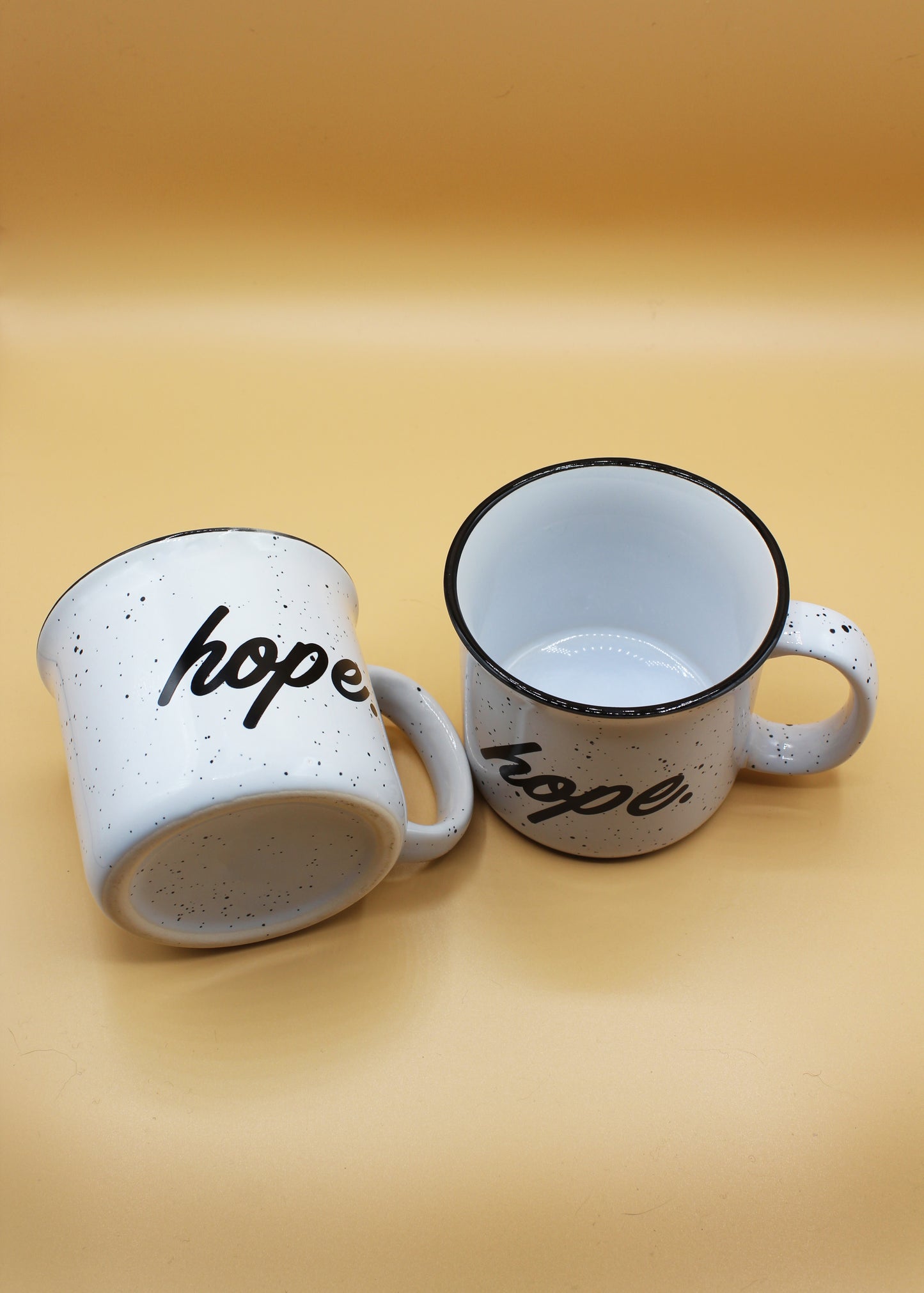 15 oz. Ceramic Hope Mug - White