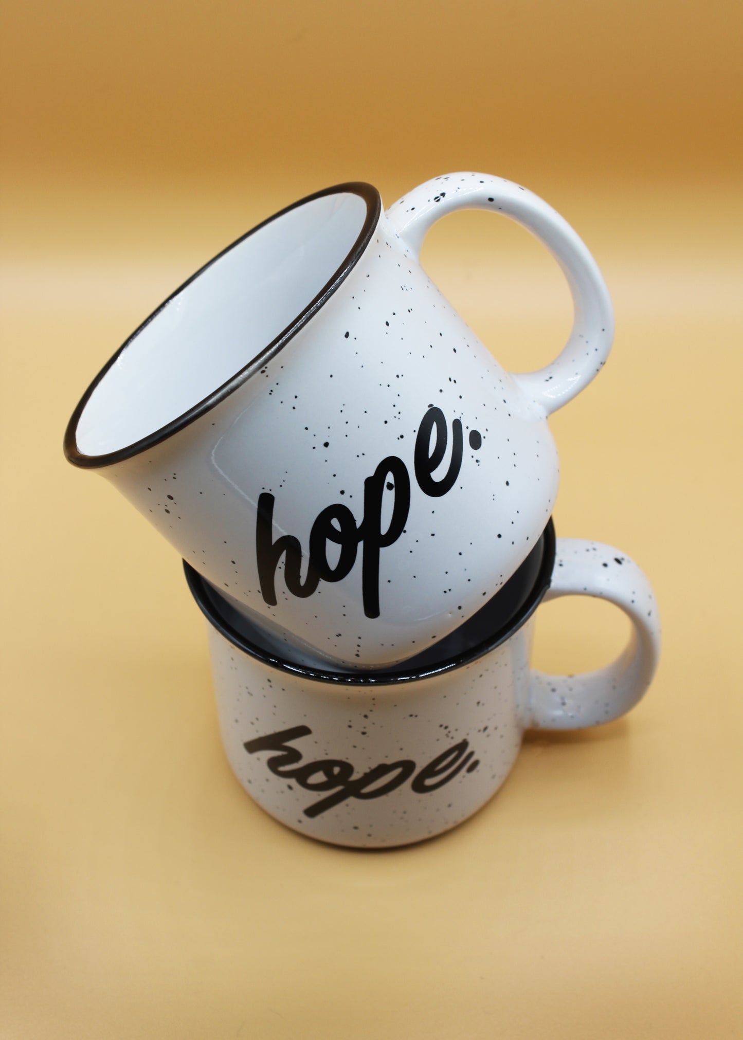 15 oz. Ceramic Hope Mug - White