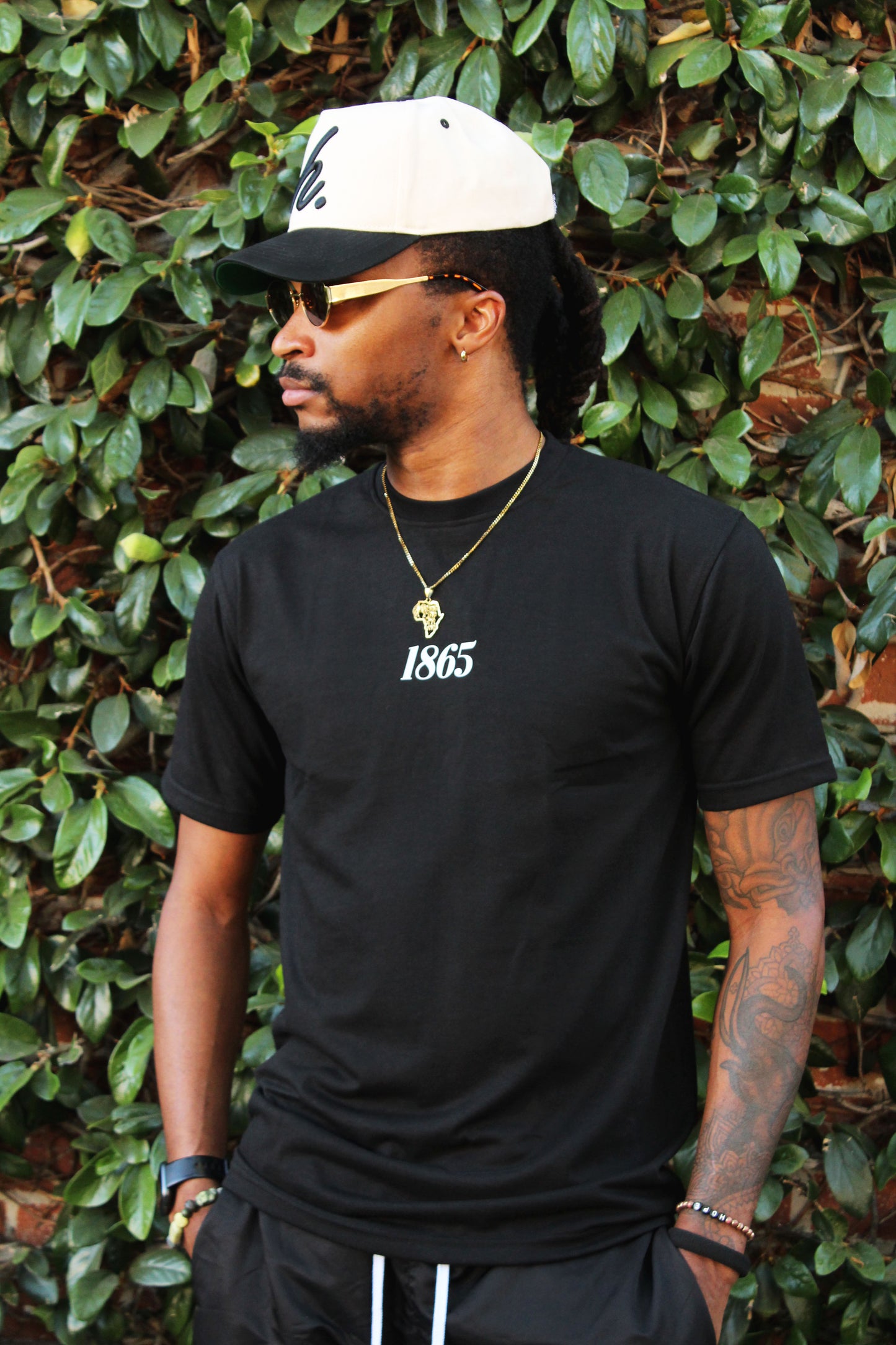 Juneteenth 2024 '1865' T-shirt - Black