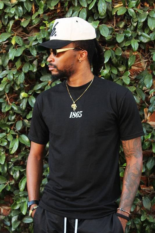 Juneteenth 2024 '1865' T-shirt - Black