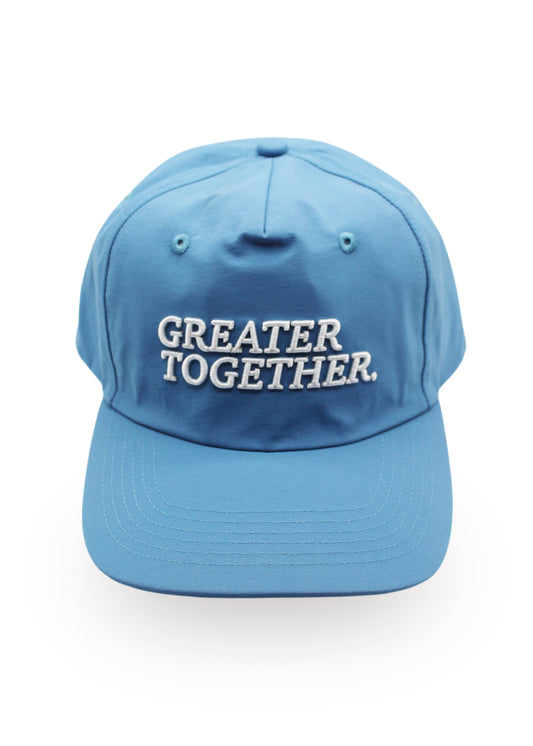 Greater Together Nylon Cap - Blue
