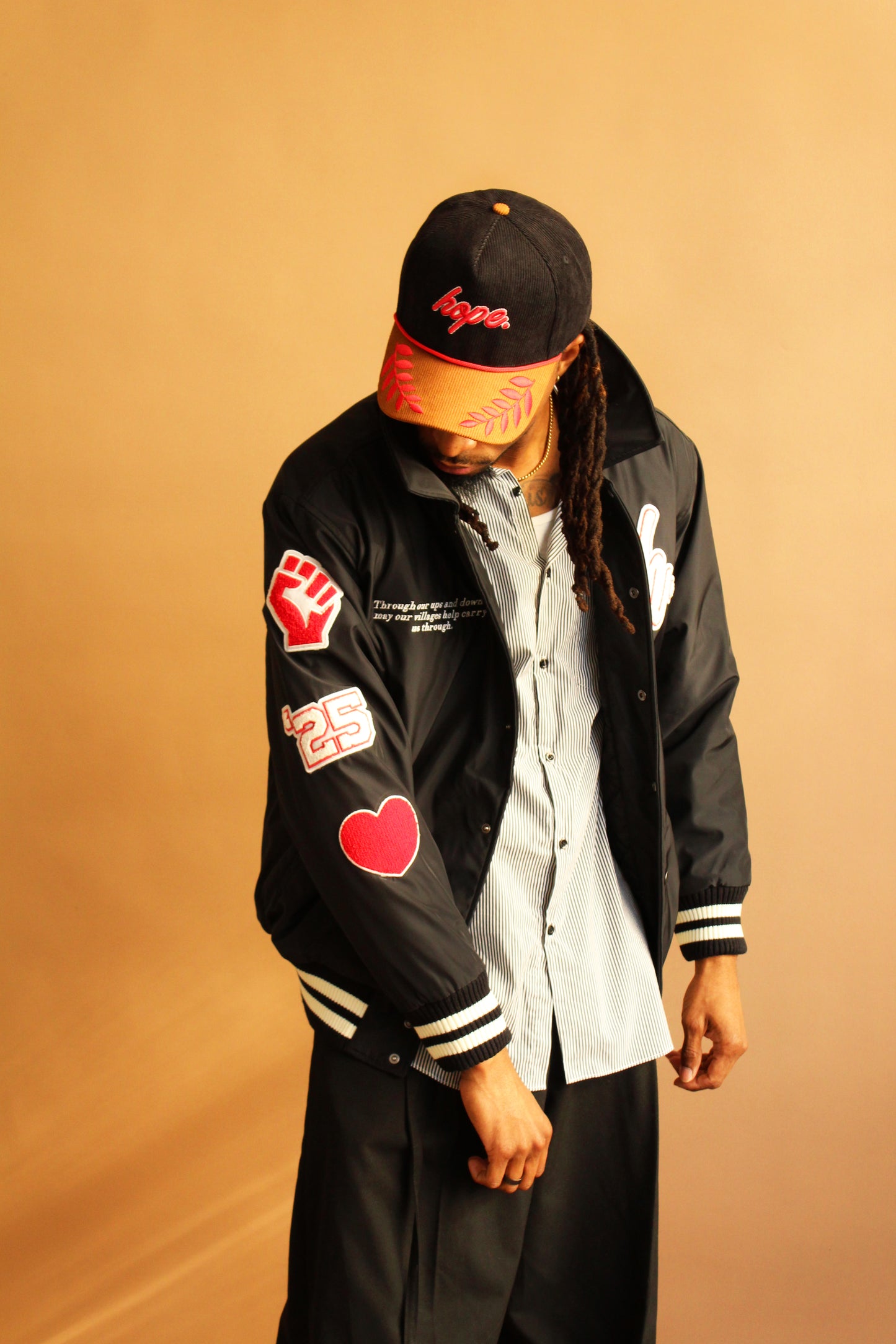 Collared Varsity Jacket