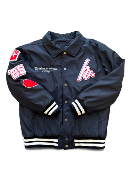 Collared Varsity Jacket