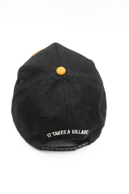 Corduroy Script Logo Cap