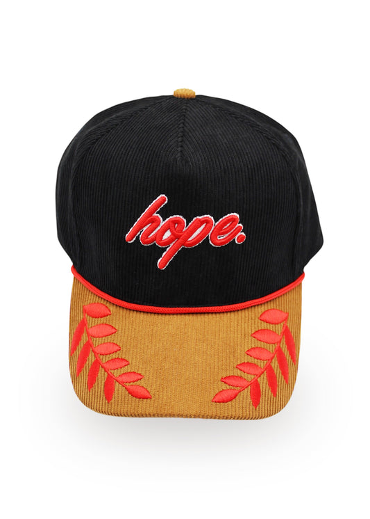 Corduroy Script Logo Cap