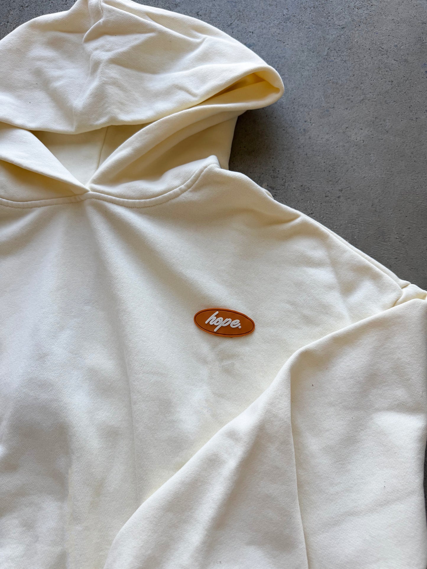 Cropped Hoodie - Butterscotch
