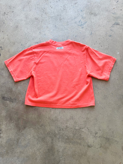 Hope Crop Tee - Peach