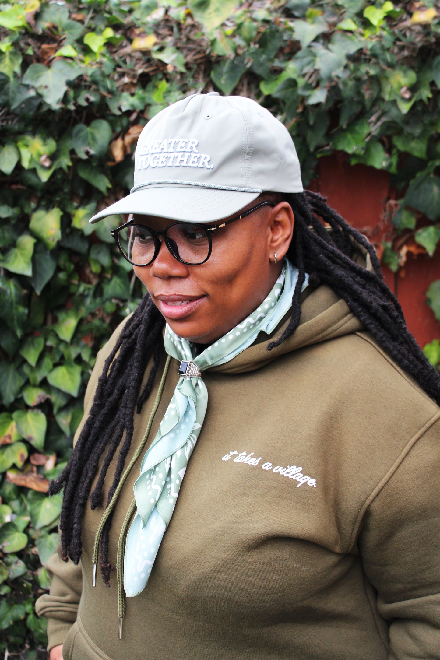 It Takes a Village (IABWA) Sweatshirt - Forest Green