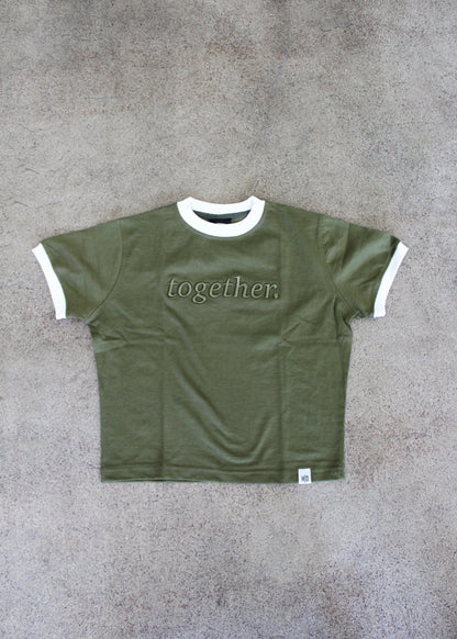 Together Crop Tee - Green