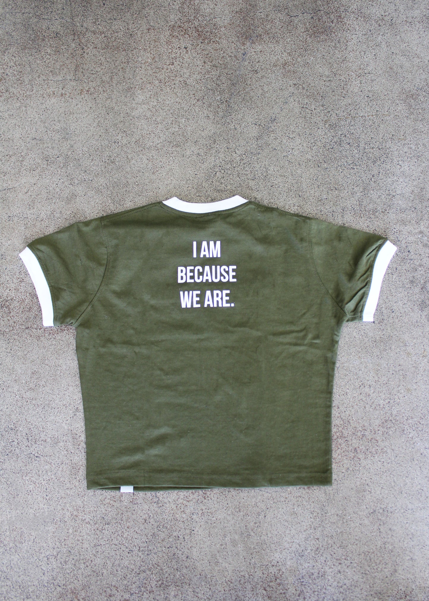 Together Crop Tee - Green