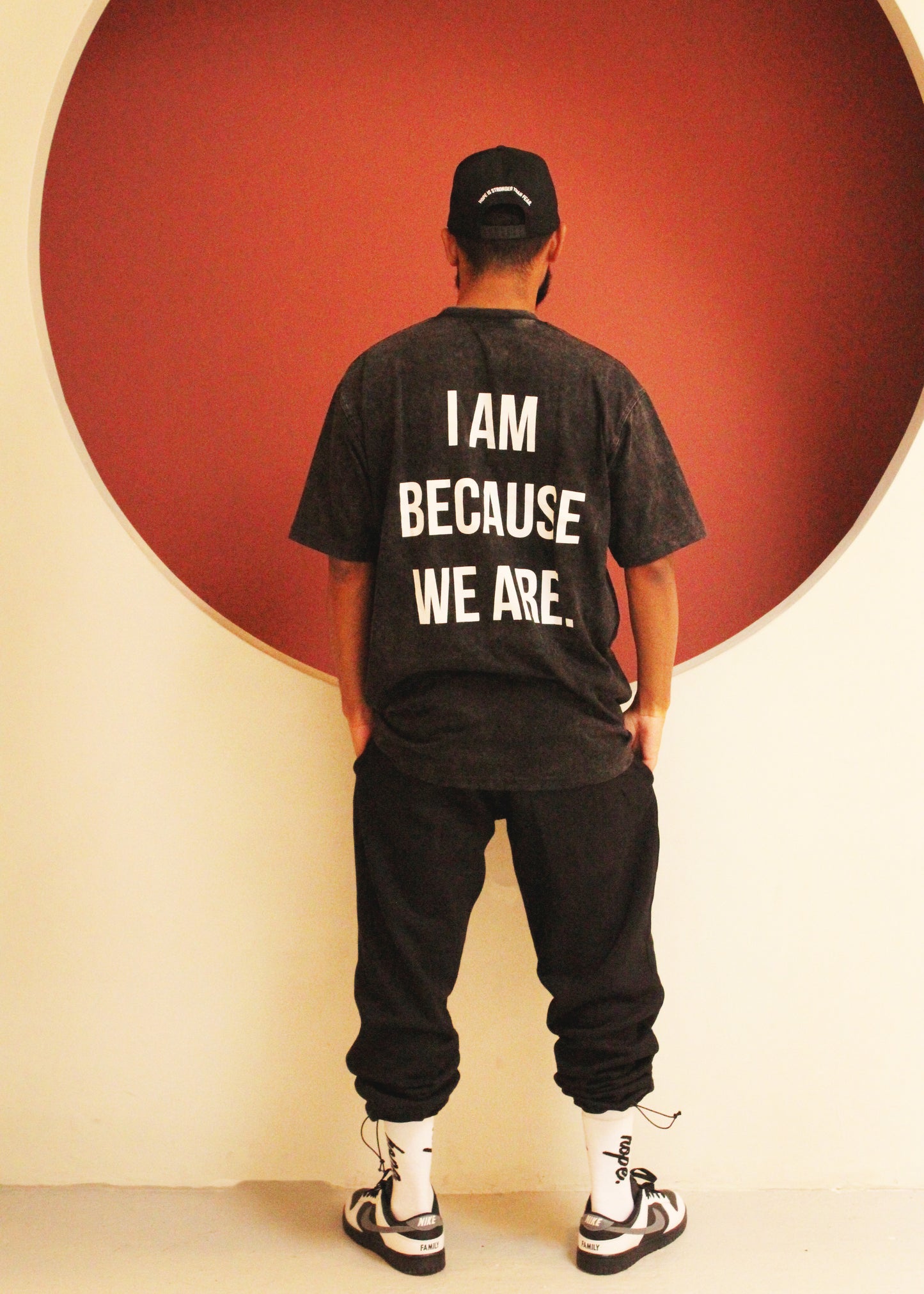 It Takes a Village (IABWA) T-shirt - Faded Grey