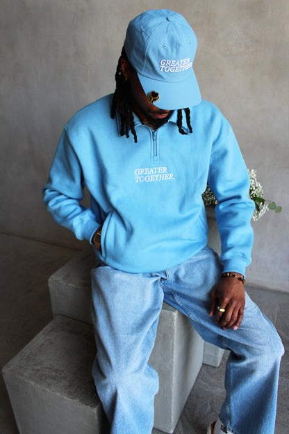 Greater Together Nylon Cap - Blue