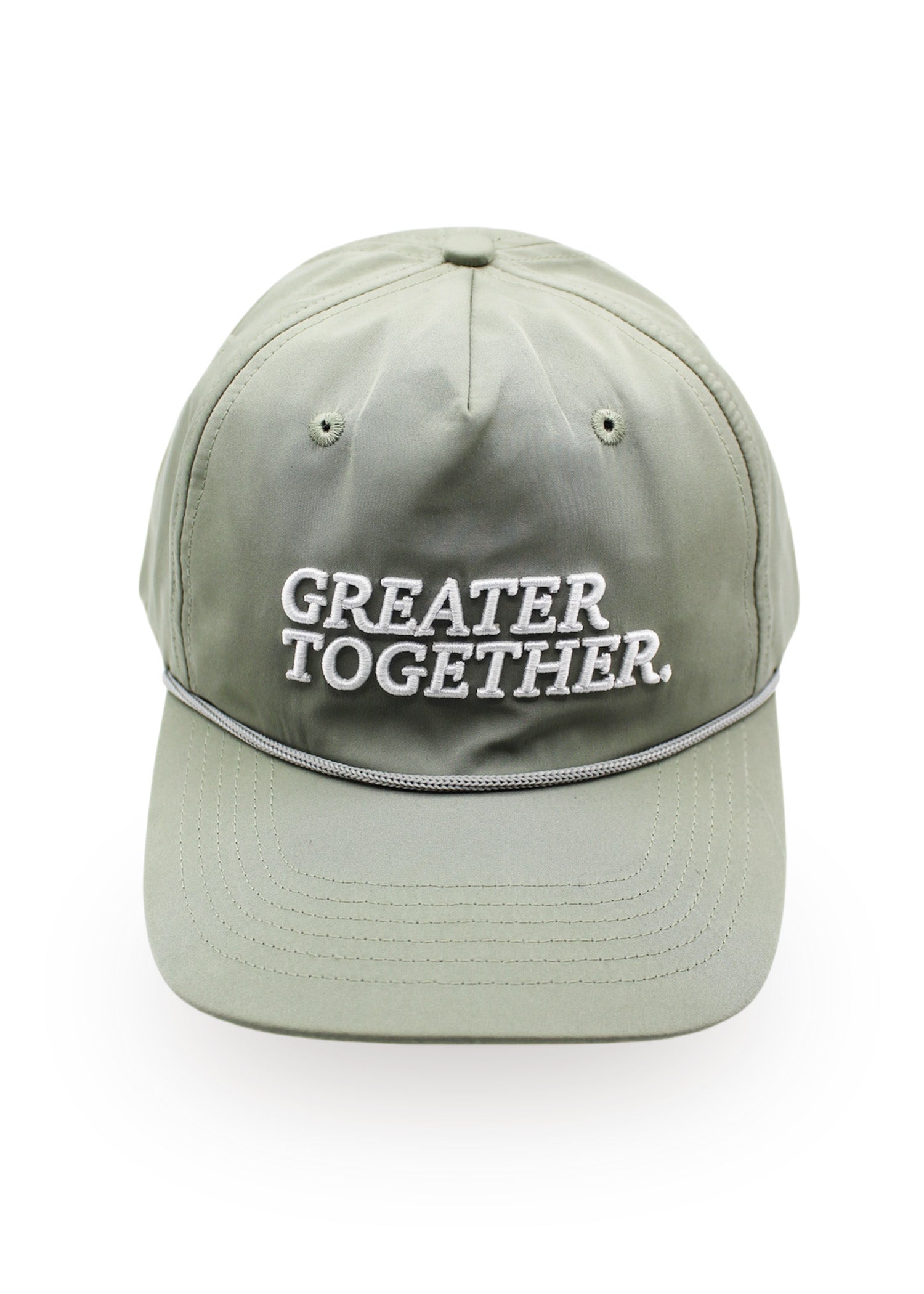 帽子 ALOUND NYLON LOGO CAP GREIGE Greater Together Nylon Cap - Sage – Hope Design