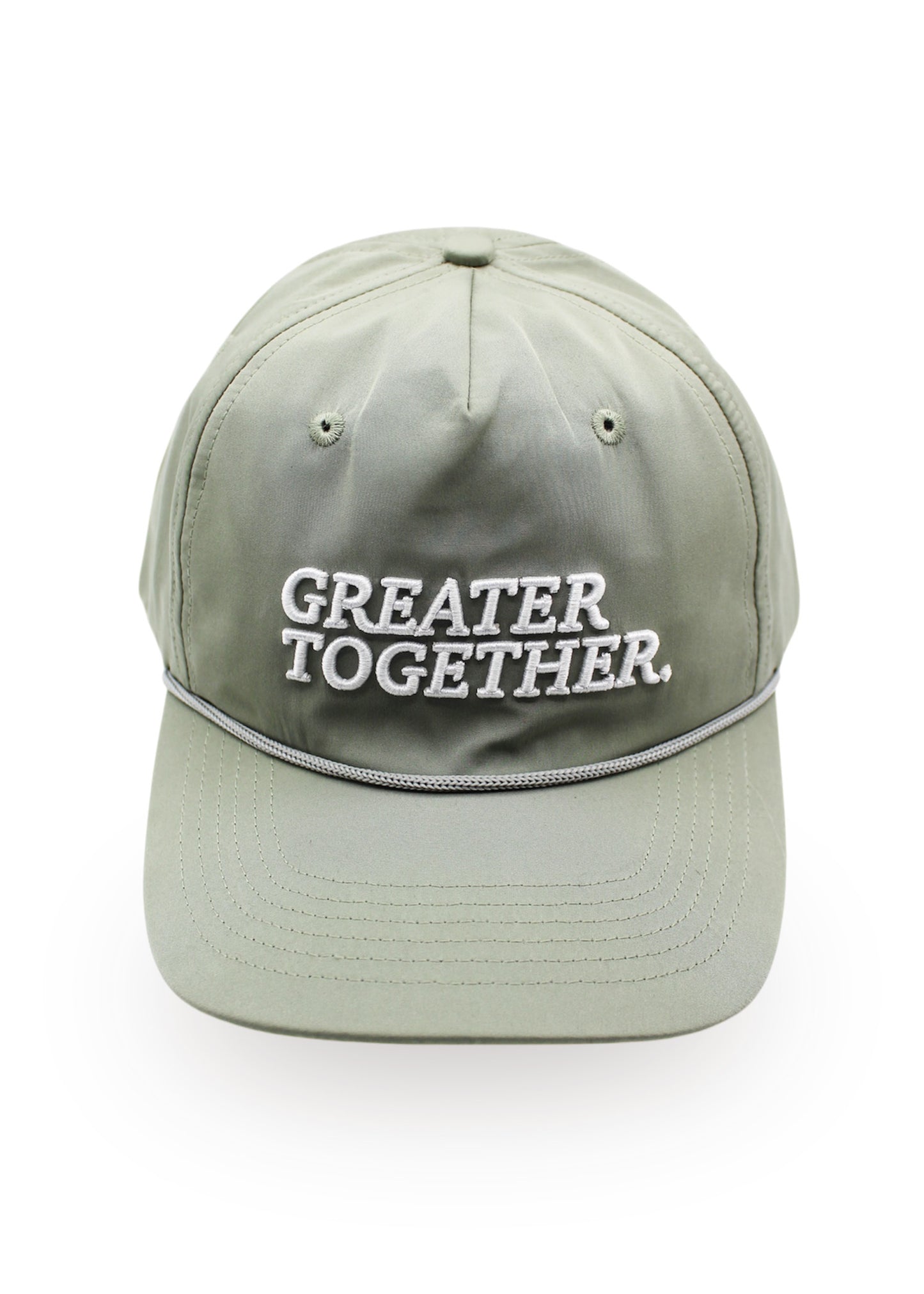 Greater Together Nylon Cap - Sage