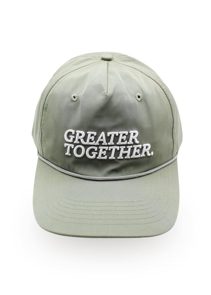 Greater Together Nylon Cap - Sage