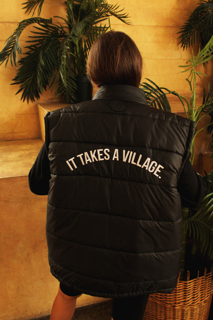 It Takes a Village Puffer Vest