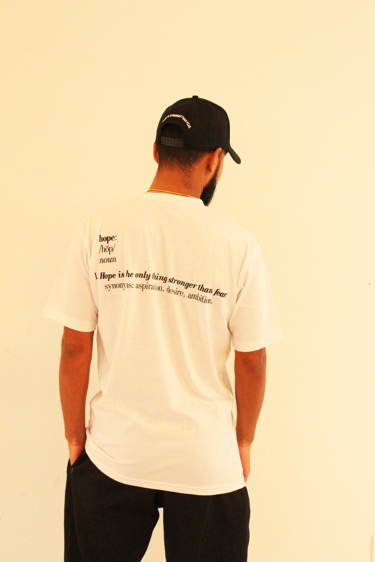 Script Hope T-shirt - White