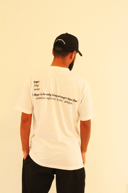 Script Hope T-shirt - White